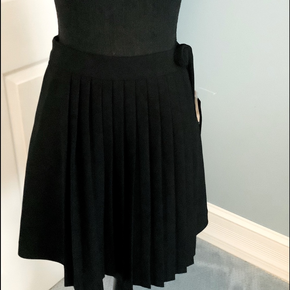 Highline Black wrap skirt